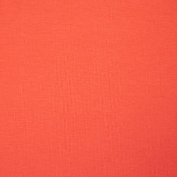 Preview: Swafing Vanessa FS25 Baumwoll Jersey Uni Koralle 636